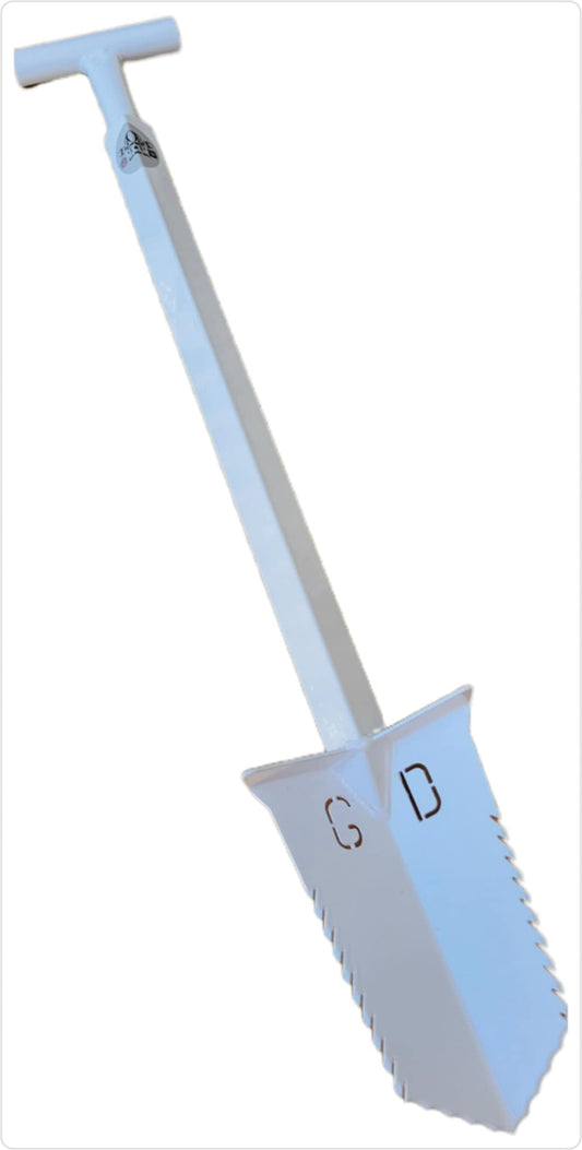 WHITE  NEMESIS 36" T-HANDLE Grave Digger Tools Shovel 36"