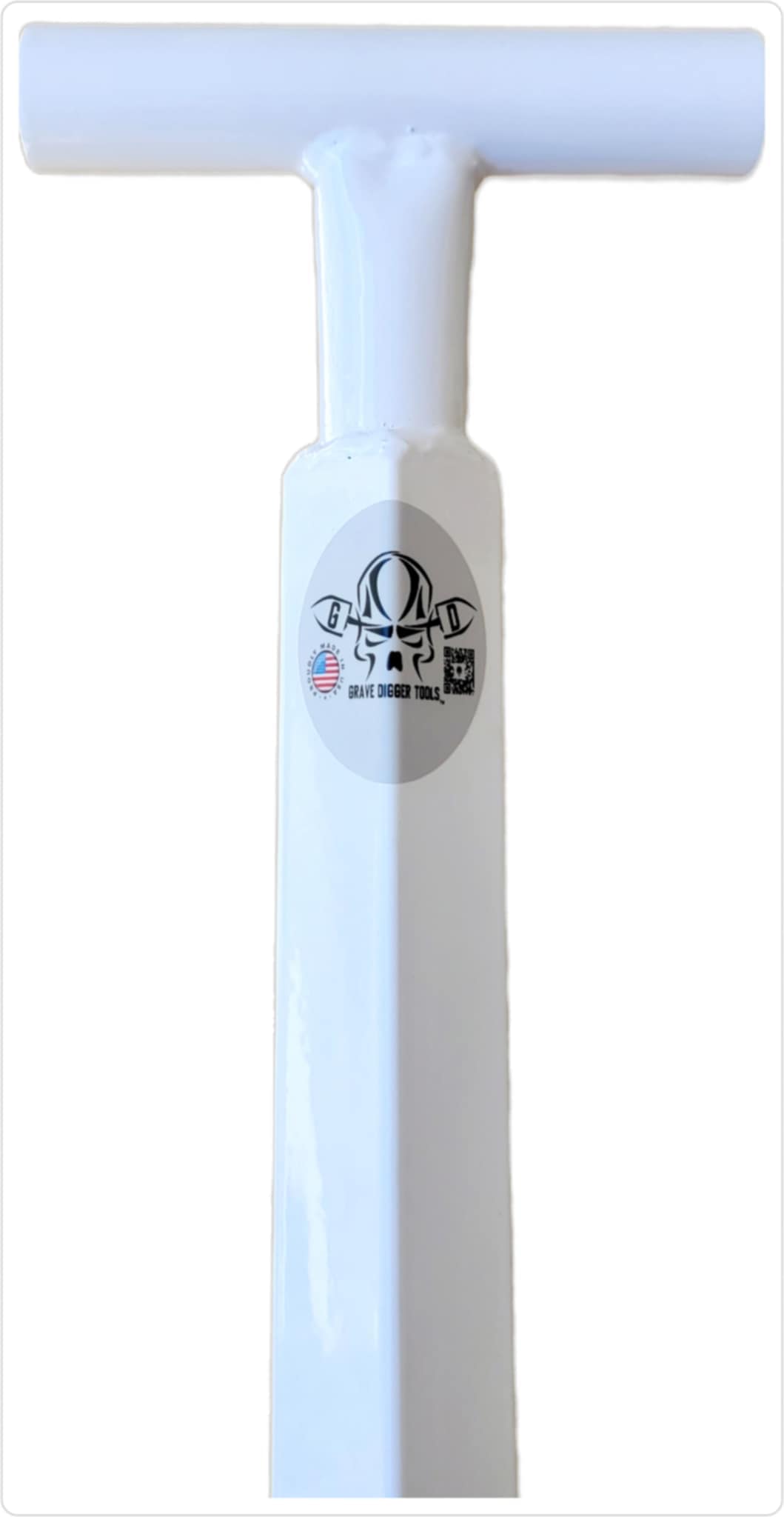 WHITE NEMESIS 36" T-HANDLE Grave Digger Tools Shovel 36"