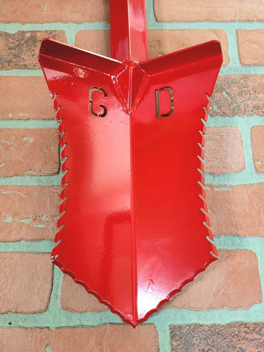 RED Tombstone Grave Digger Tools Shovel 36
