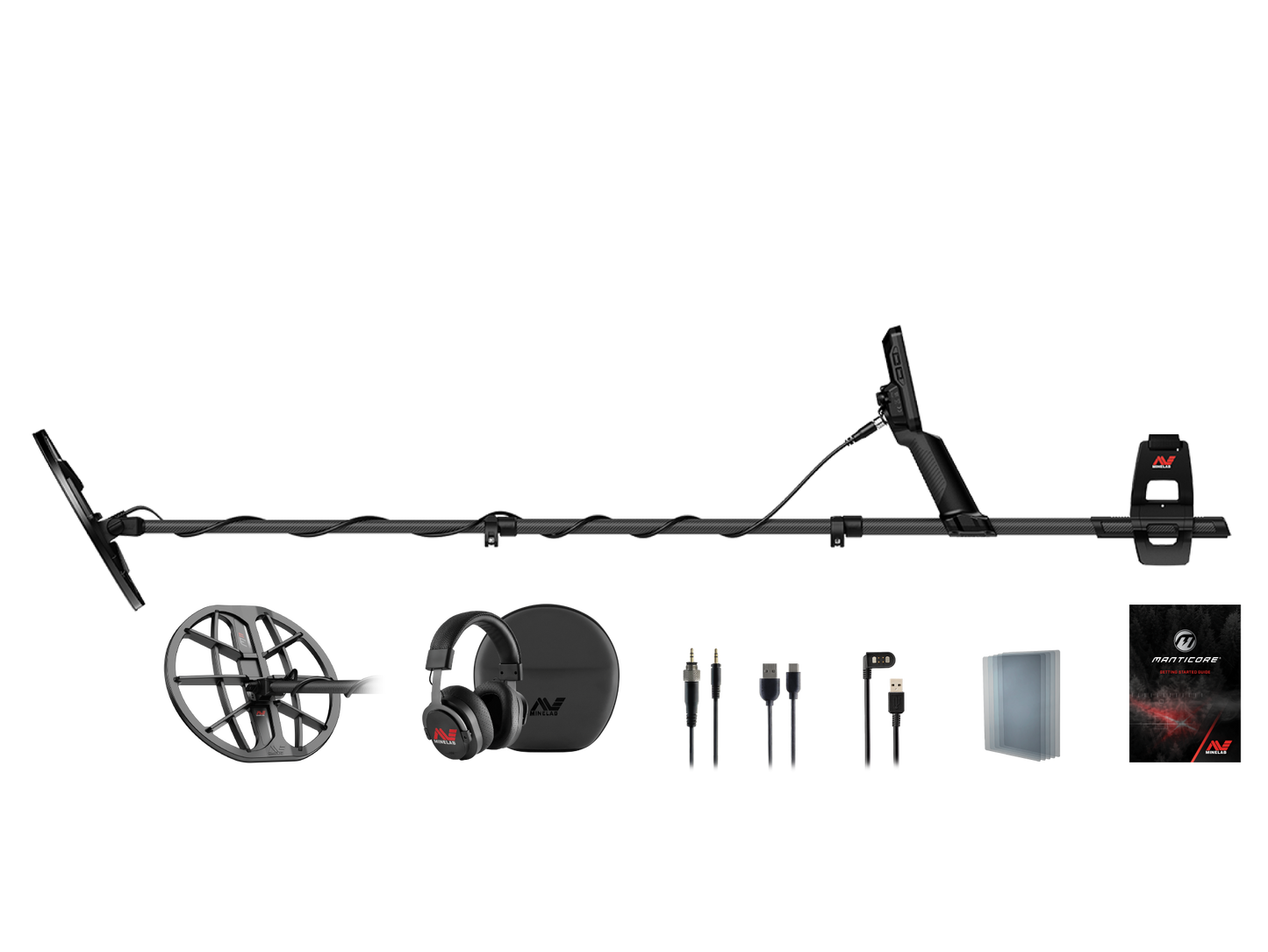 Manticore Minelab Metal Detector With Headphones