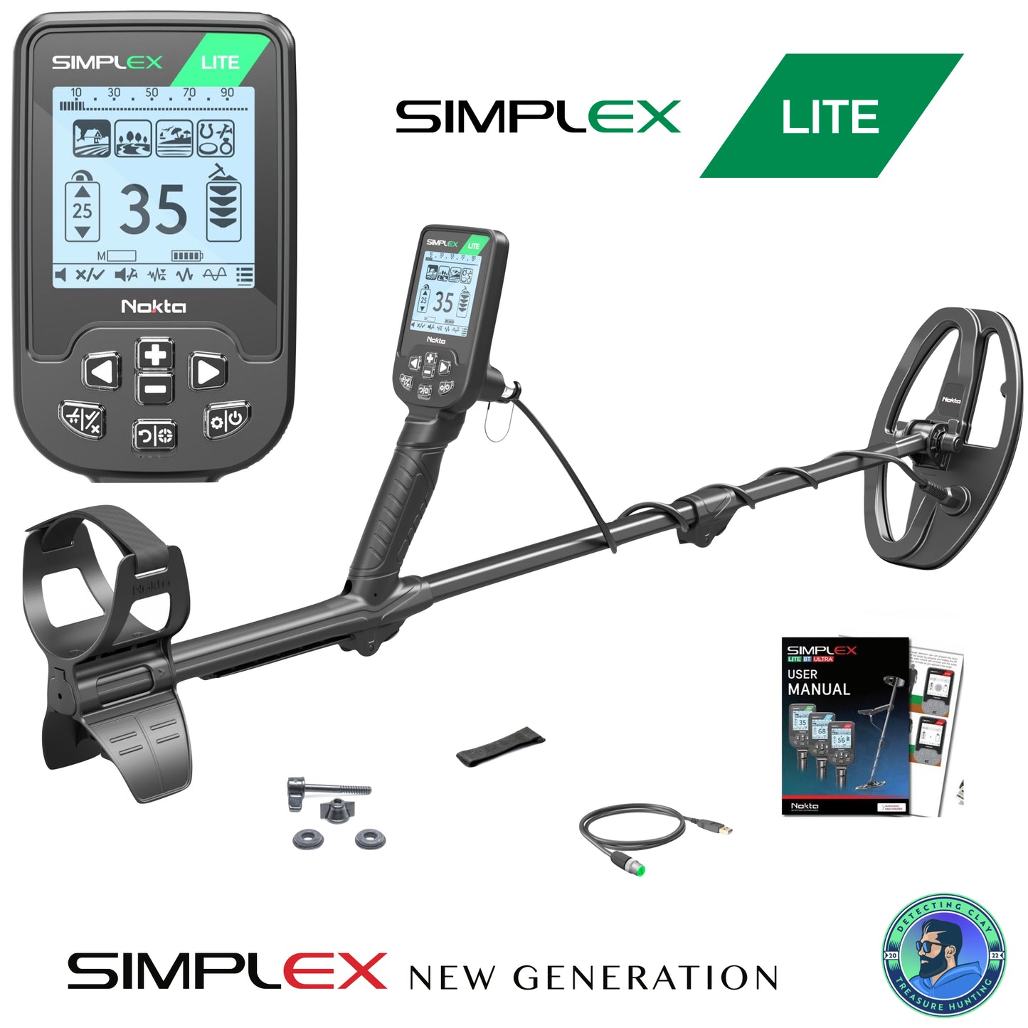 Nokta Simplex LITE  Metal Detector "NEW GENERATION"