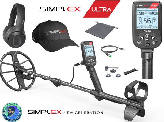 Nokta Simplex ULTRA WHP Metal Detector "New Generation"