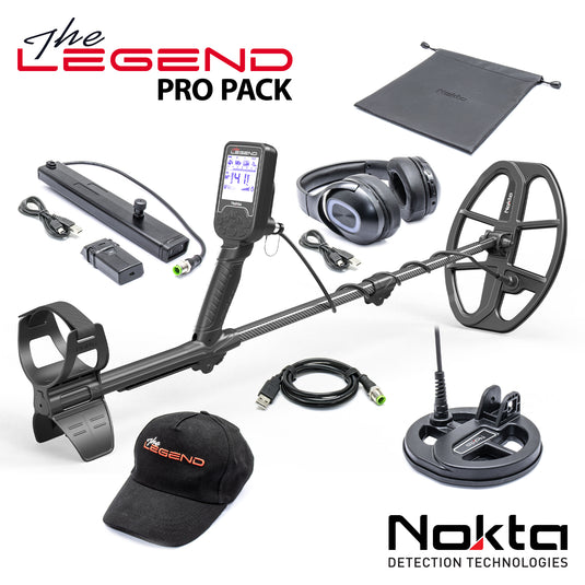 Nokta Legend PRO PACK Waterproof Metal Detector LG30 "Next Generation"