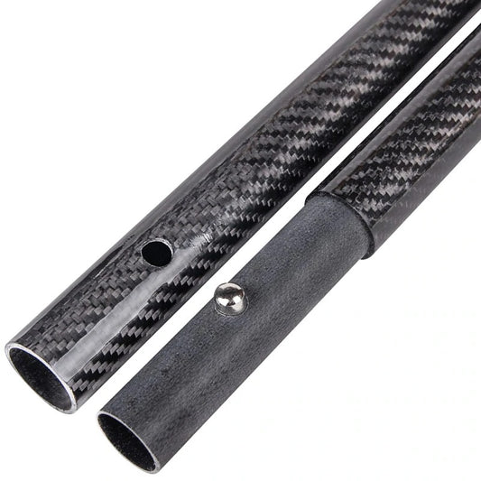 CKG 3K CARBON FIBER TRAVEL SAND SCOOP HANDLE UNIVERSAL LIGHTWEIGHT POLE 28.5MM1 1/8 " DIAMETER