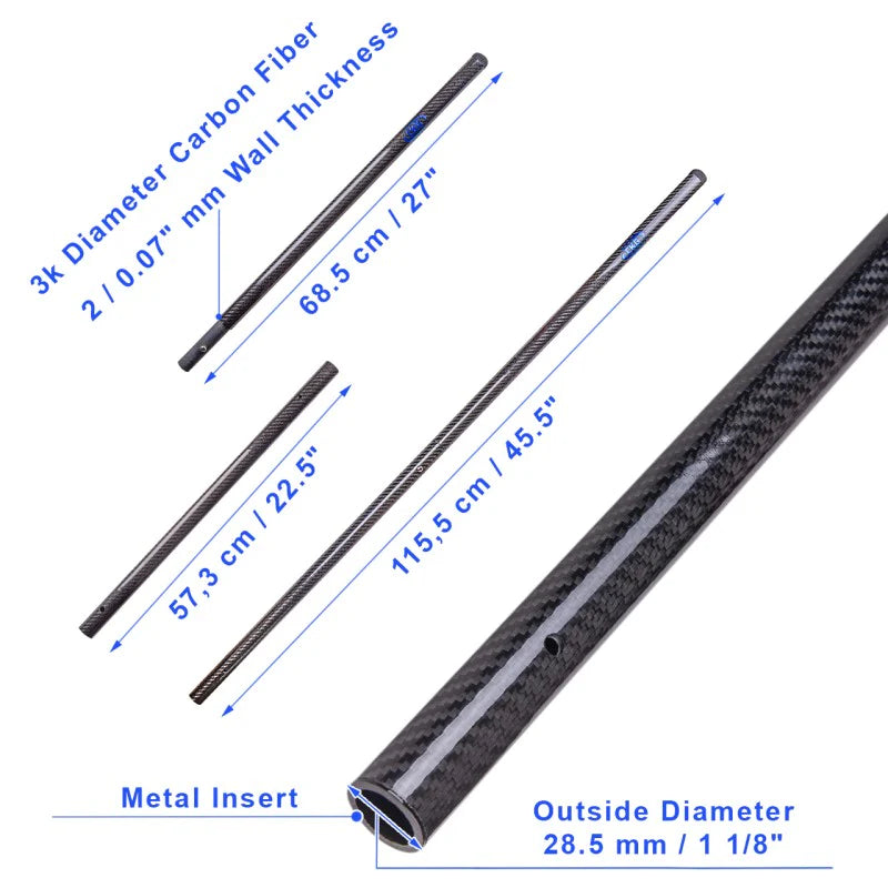CKG SAND SCOOPS HEX-10 SCOOP WITH CARBON FIBER TRAVEL SAND SCOOP POLE HANDLE FOR METAL DETECTING