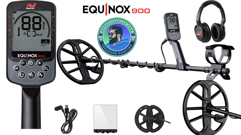 Load image into Gallery viewer, Minelab Equinox 900 With 11&quot; &amp; 6&quot; Coils
